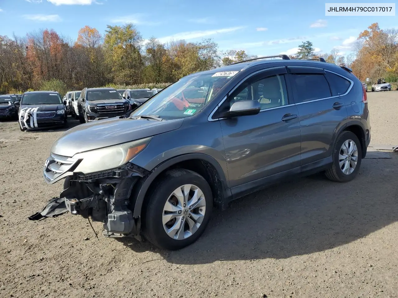 JHLRM4H79CC017017 2012 Honda Cr-V Exl