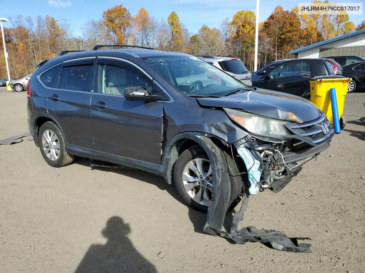 JHLRM4H79CC017017 2012 Honda Cr-V Exl