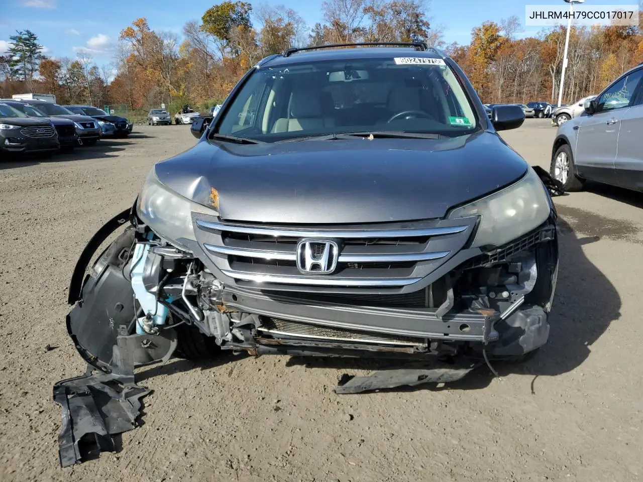 JHLRM4H79CC017017 2012 Honda Cr-V Exl
