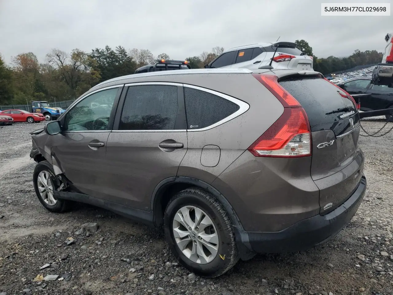 5J6RM3H77CL029698 2012 Honda Cr-V Exl
