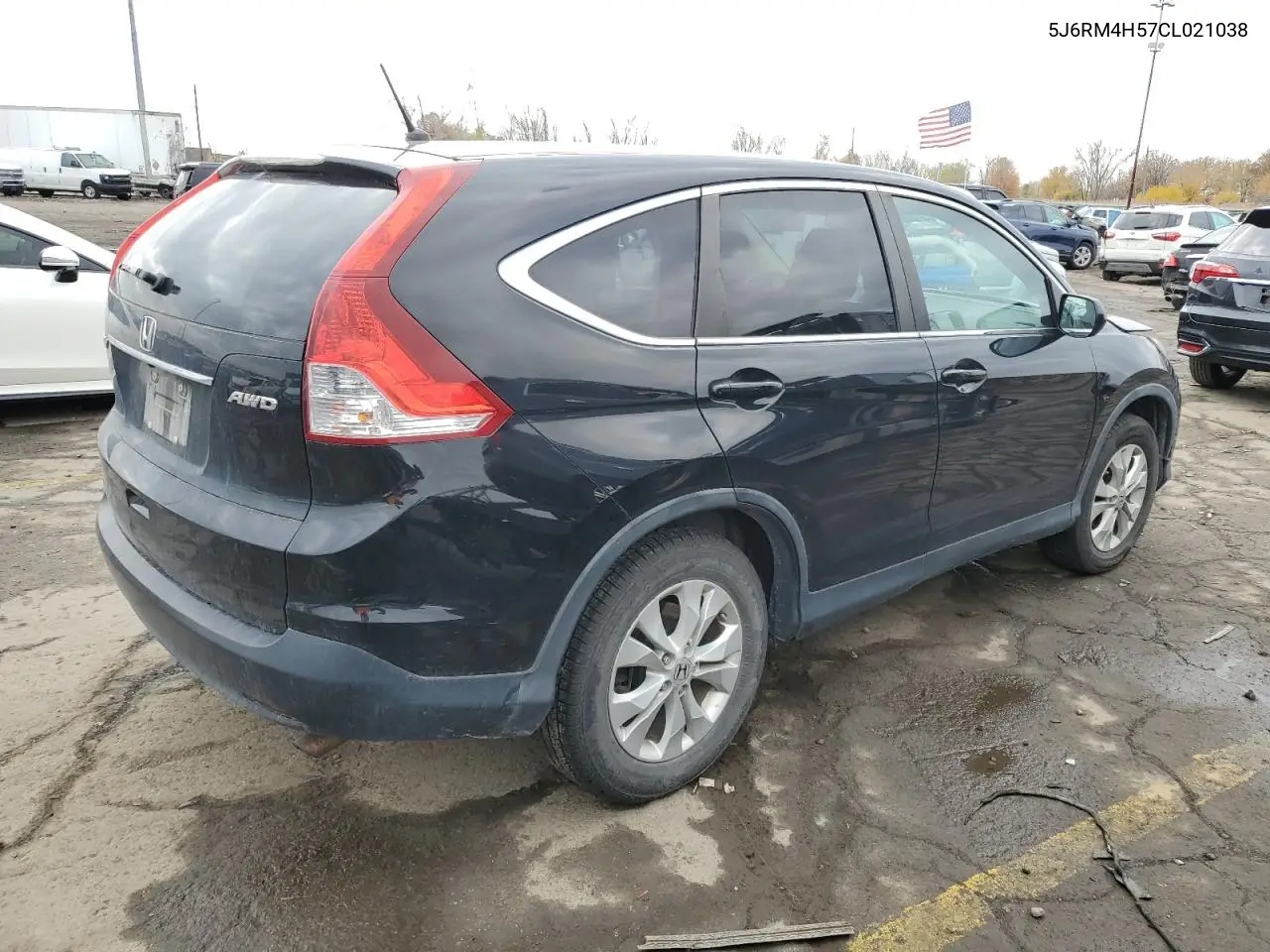 5J6RM4H57CL021038 2012 Honda Cr-V Ex