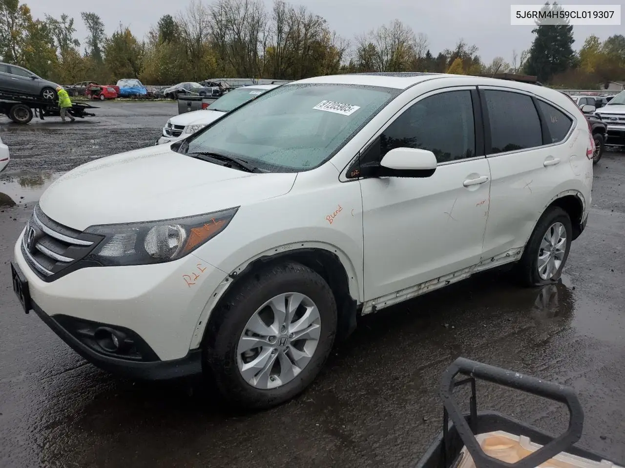 5J6RM4H59CL019307 2012 Honda Cr-V Ex
