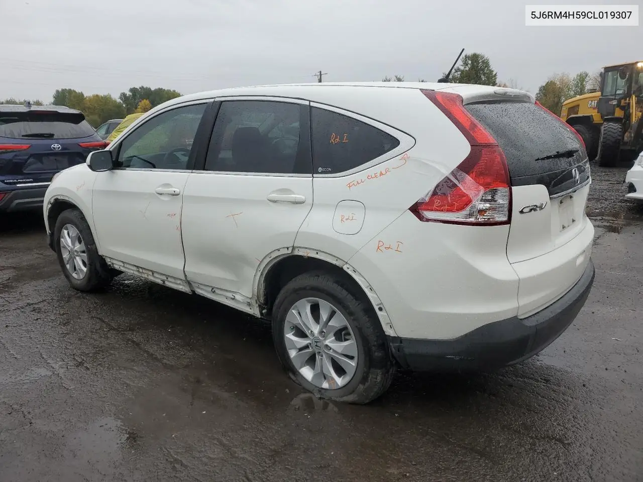5J6RM4H59CL019307 2012 Honda Cr-V Ex