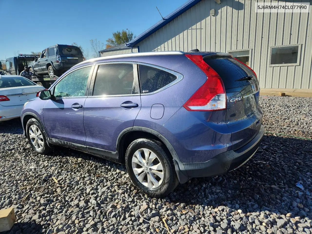 5J6RM4H74CL077990 2012 Honda Cr-V Exl