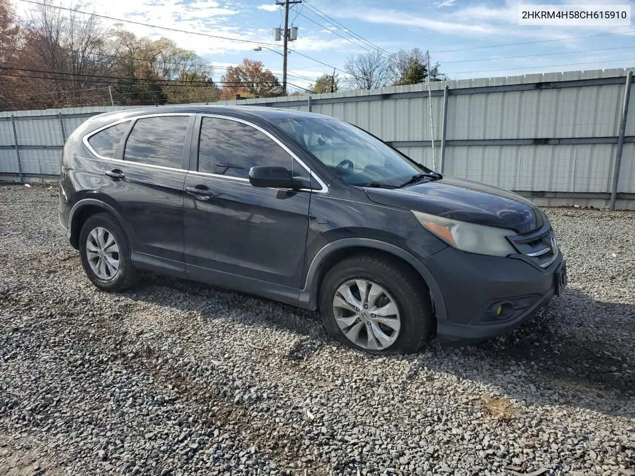 2HKRM4H58CH615910 2012 Honda Cr-V Ex