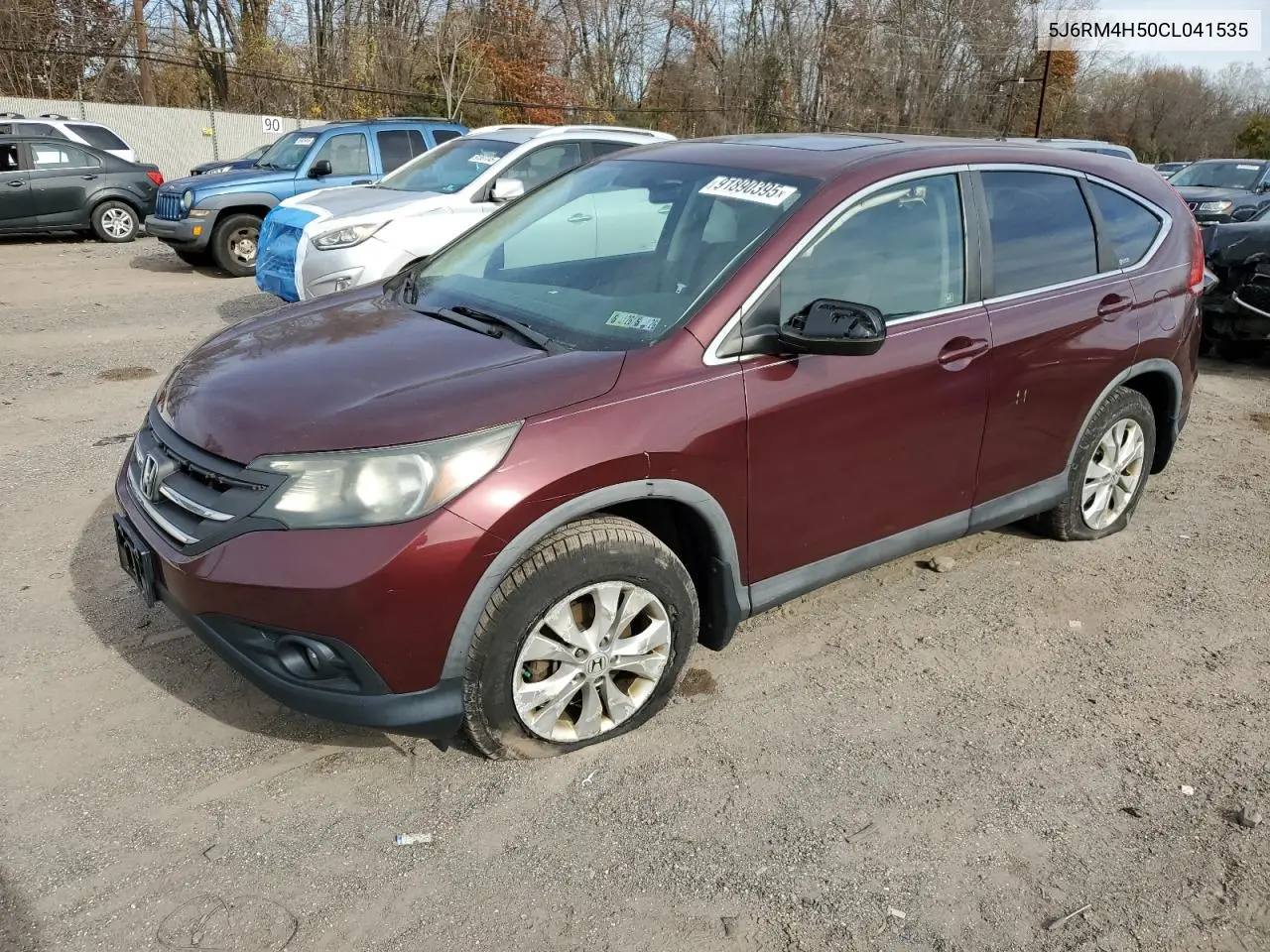 5J6RM4H50CL041535 2012 Honda Cr-V Ex