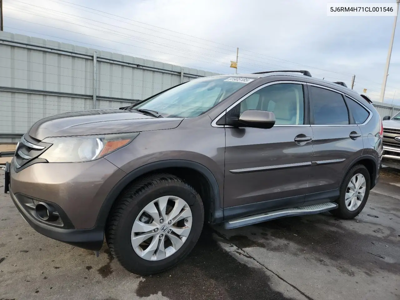 5J6RM4H71CL001546 2012 Honda Cr-V Exl