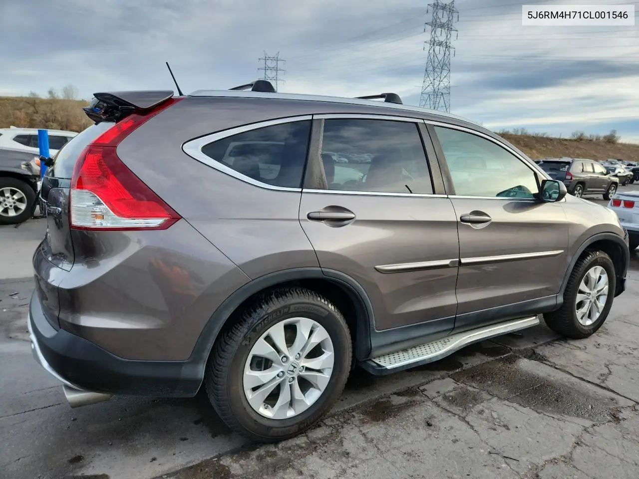 5J6RM4H71CL001546 2012 Honda Cr-V Exl
