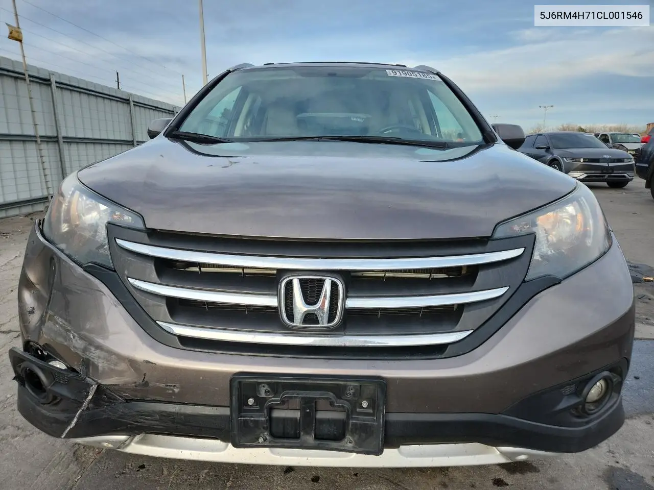 5J6RM4H71CL001546 2012 Honda Cr-V Exl