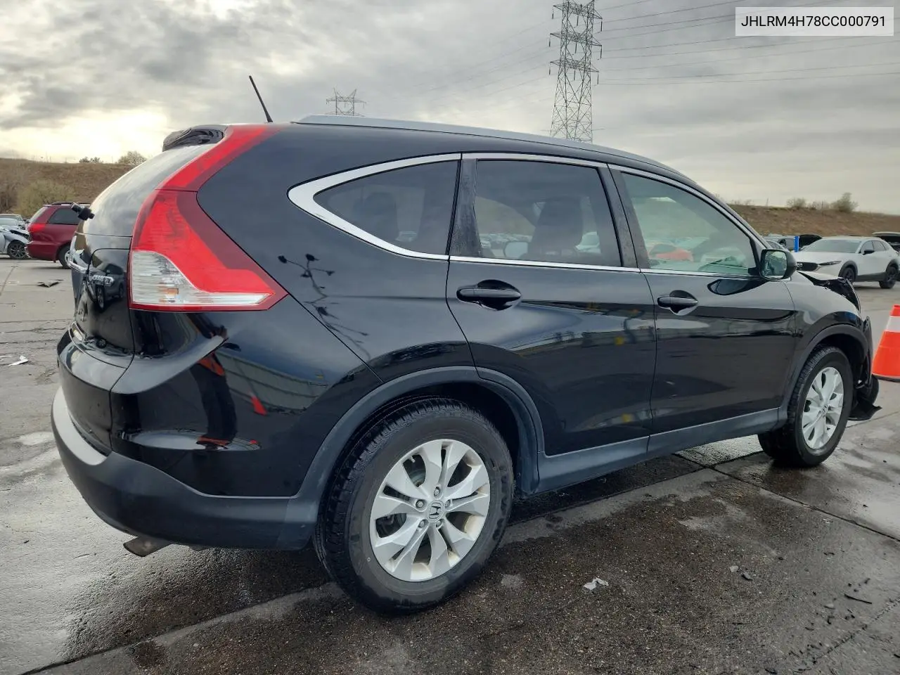 JHLRM4H78CC000791 2012 Honda Cr-V Exl