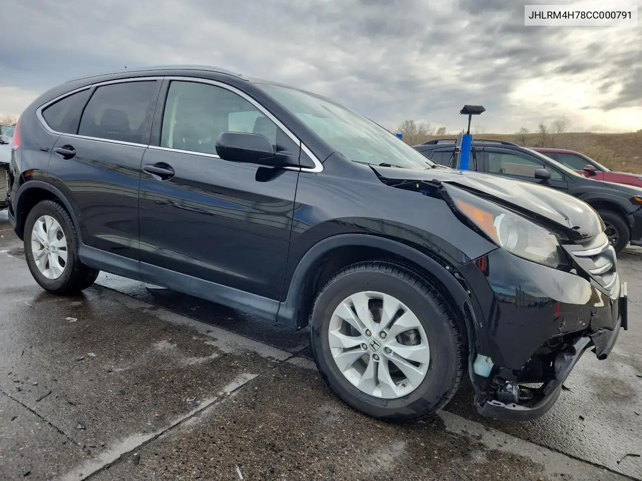 JHLRM4H78CC000791 2012 Honda Cr-V Exl