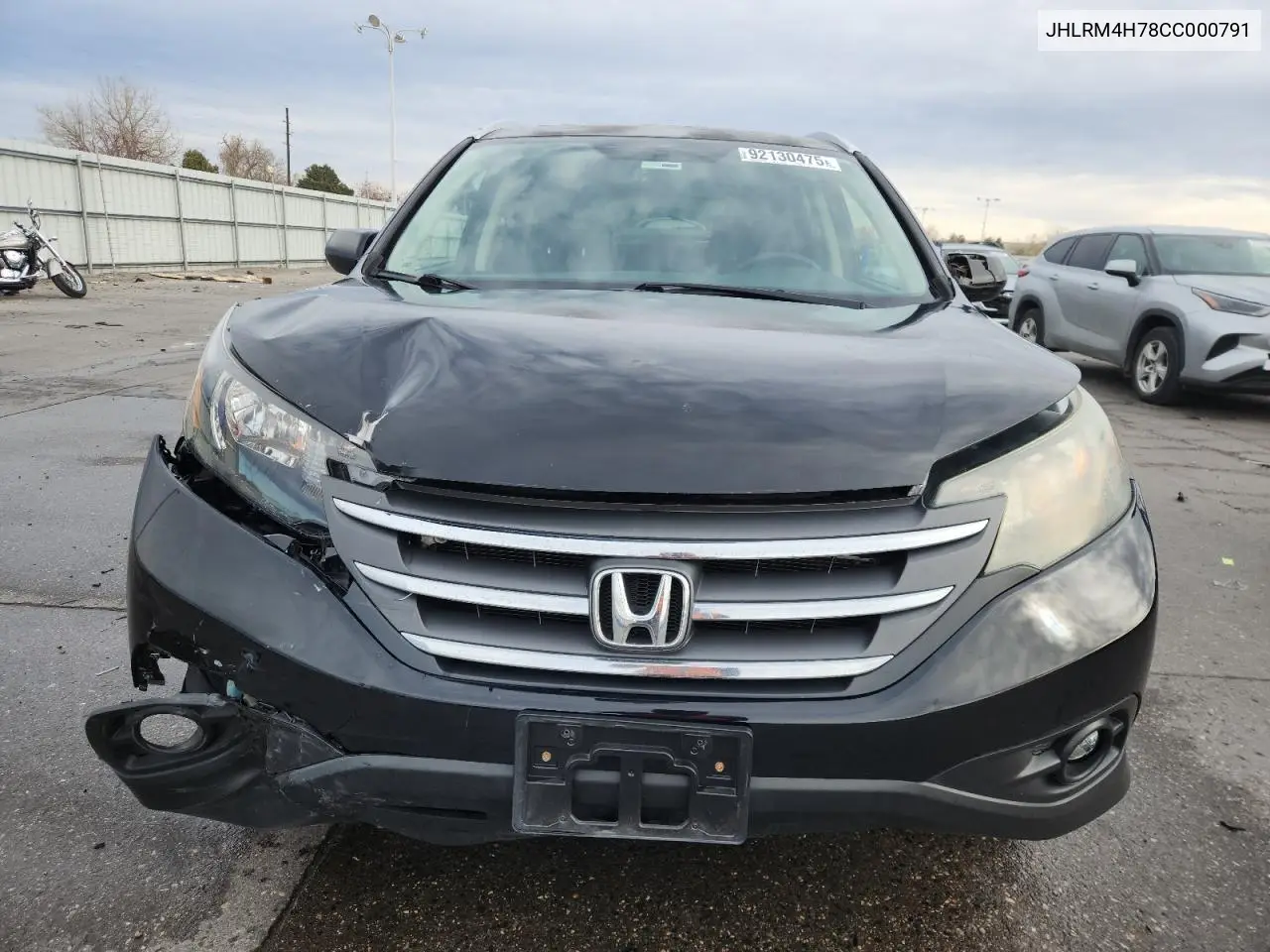 JHLRM4H78CC000791 2012 Honda Cr-V Exl