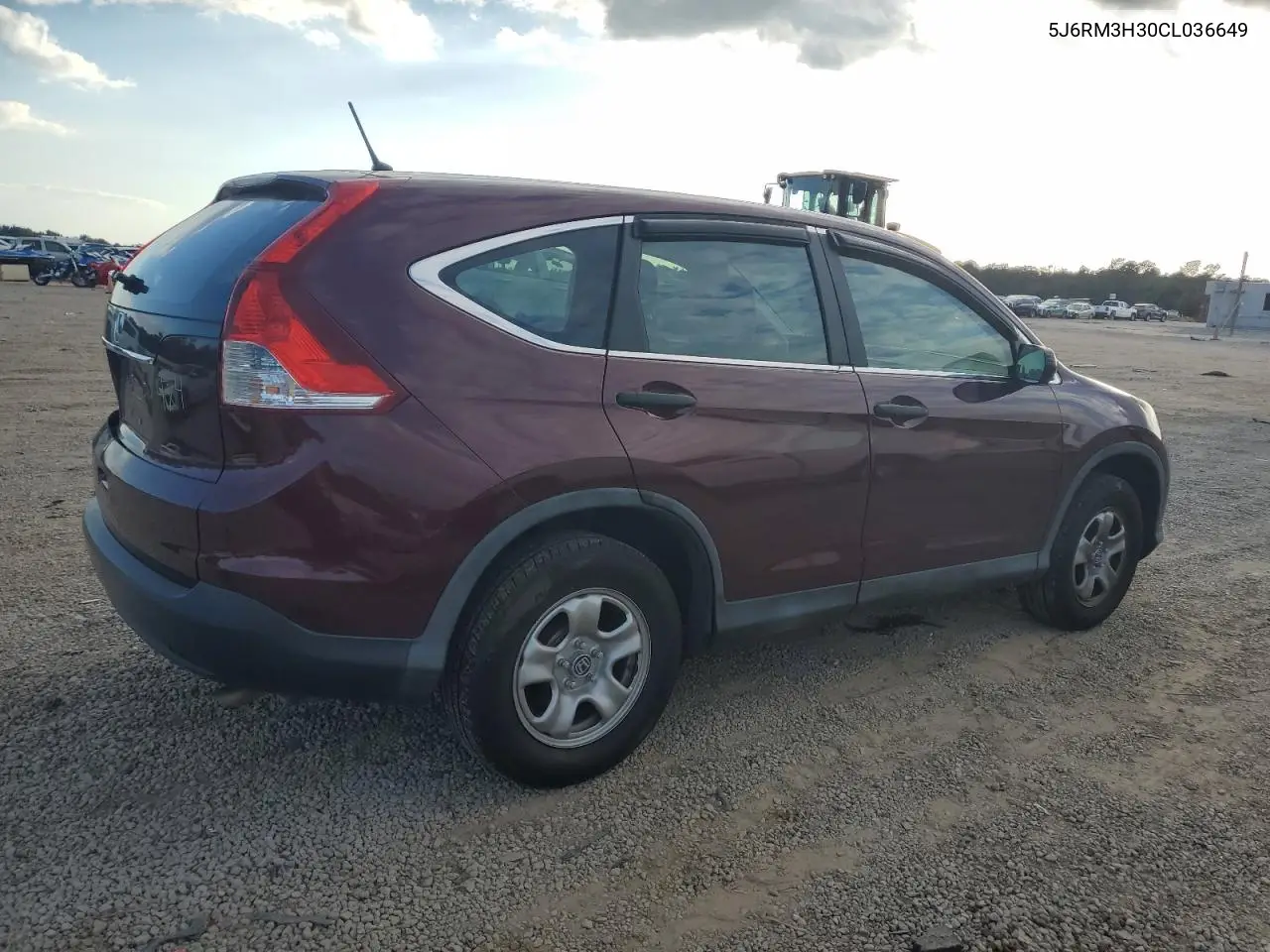 5J6RM3H30CL036649 2012 Honda Cr-V Lx