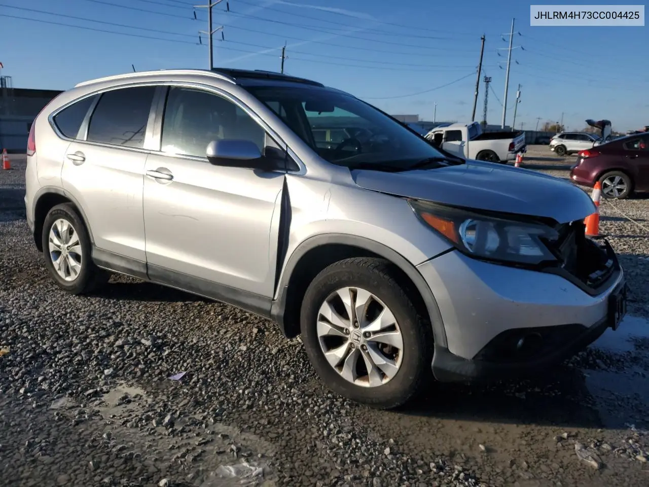 JHLRM4H73CC004425 2012 Honda Cr-V Exl