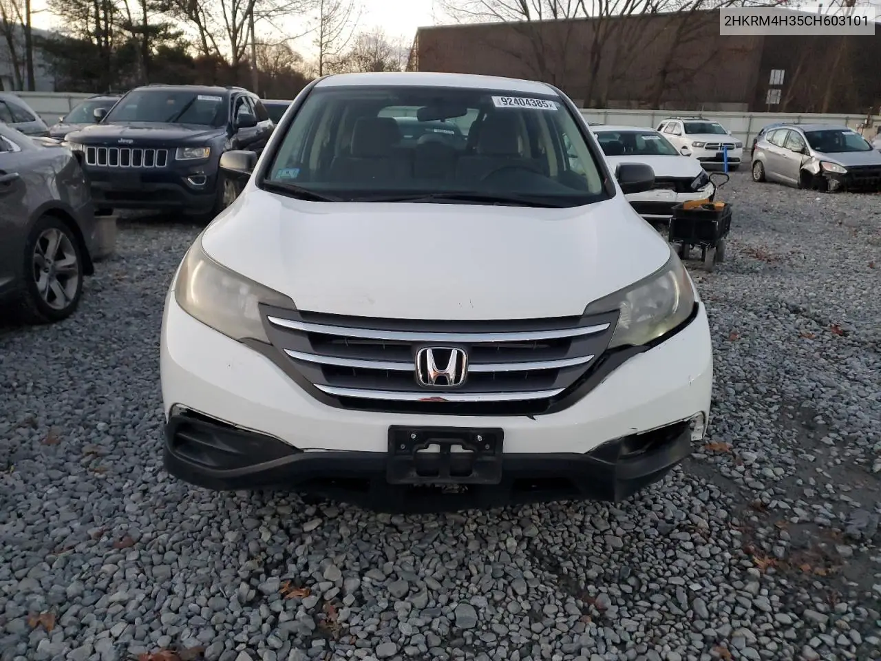 2HKRM4H35CH603101 2012 Honda Cr-V Lx