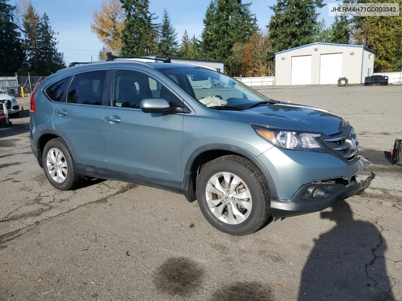 JHLRM4H71CC000342 2012 Honda Cr-V Exl