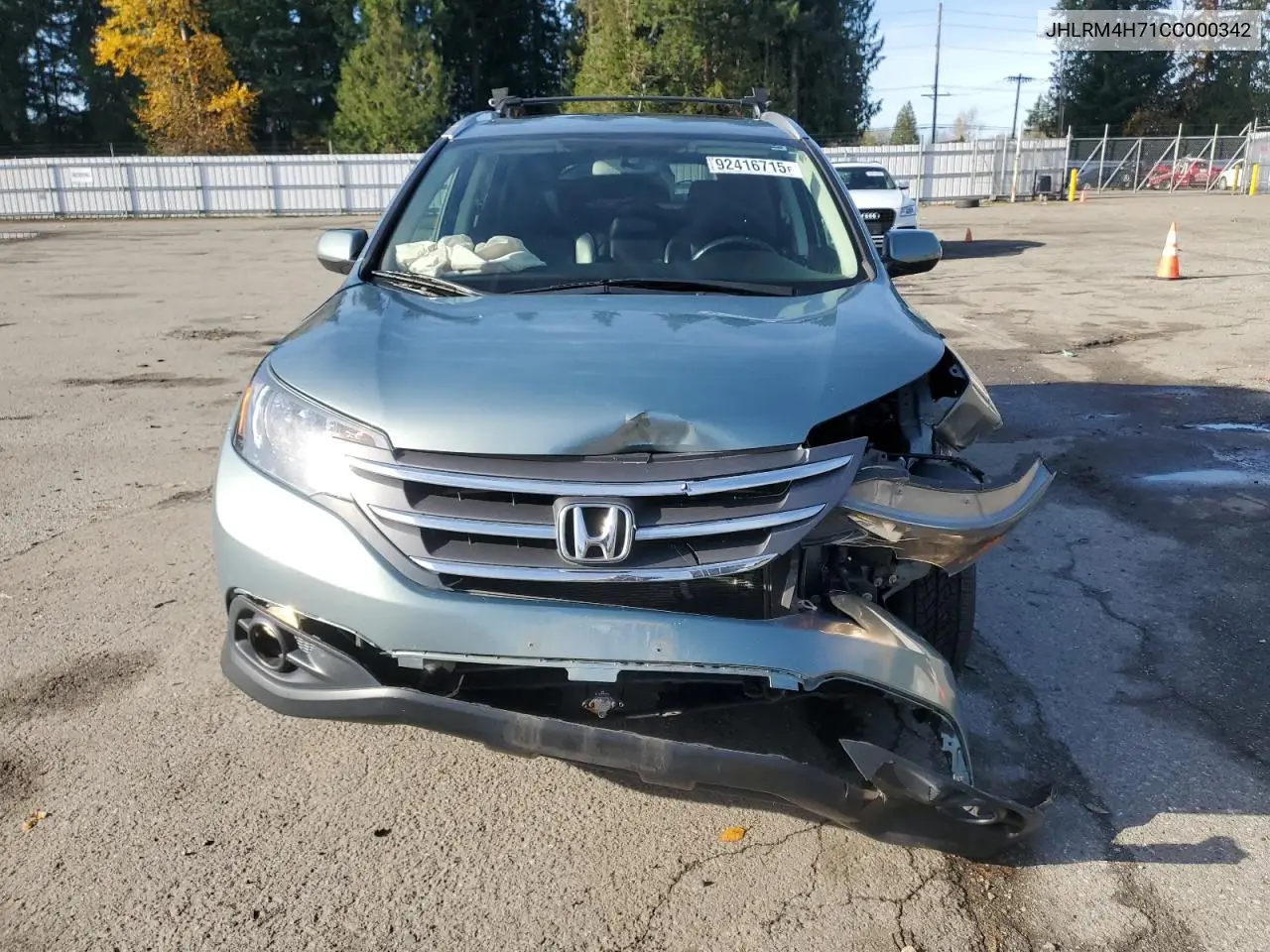 JHLRM4H71CC000342 2012 Honda Cr-V Exl