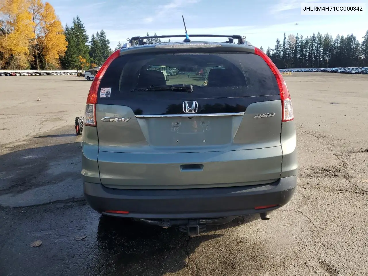 JHLRM4H71CC000342 2012 Honda Cr-V Exl