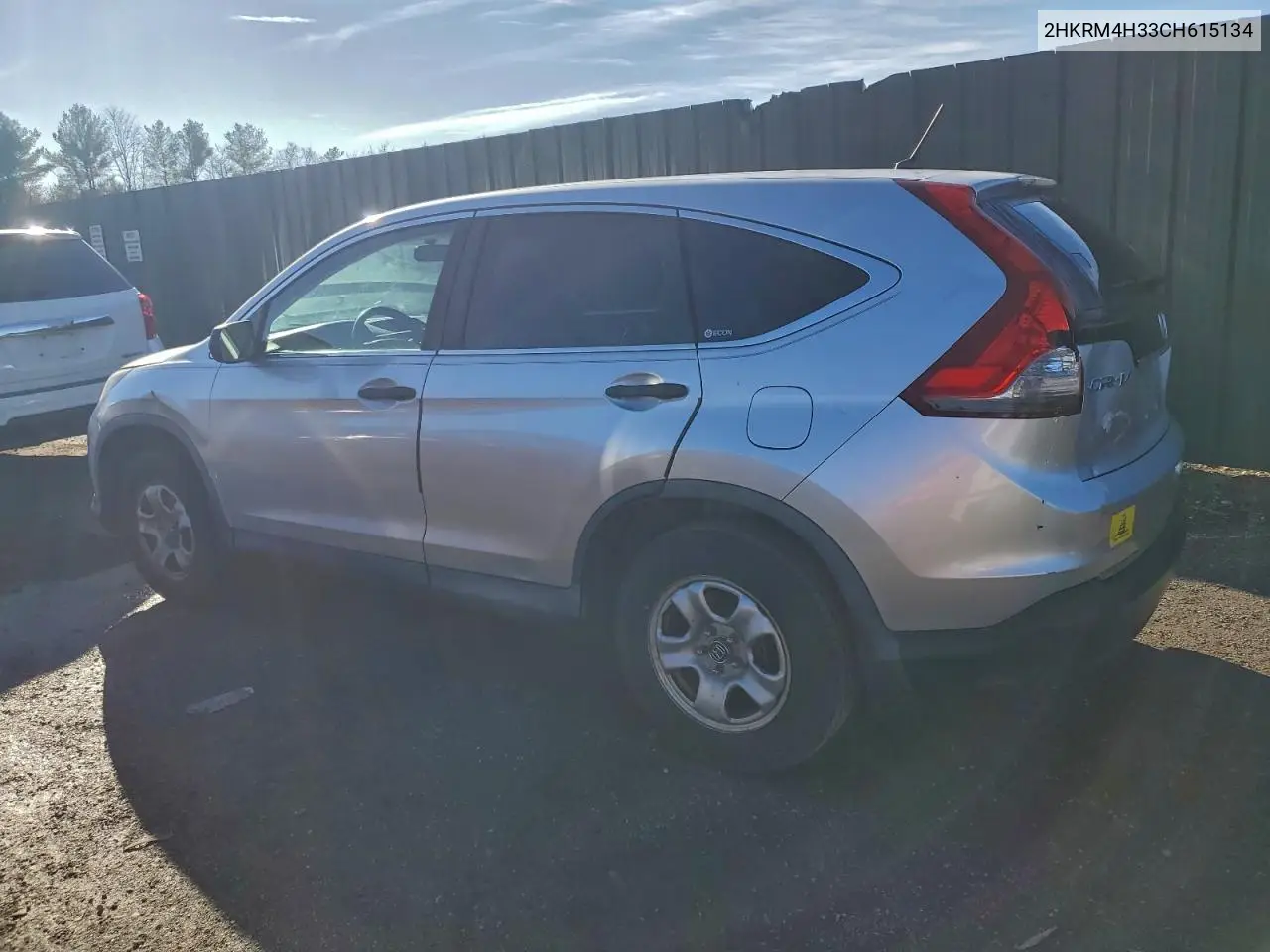 2HKRM4H33CH615134 2012 Honda Cr-V Lx