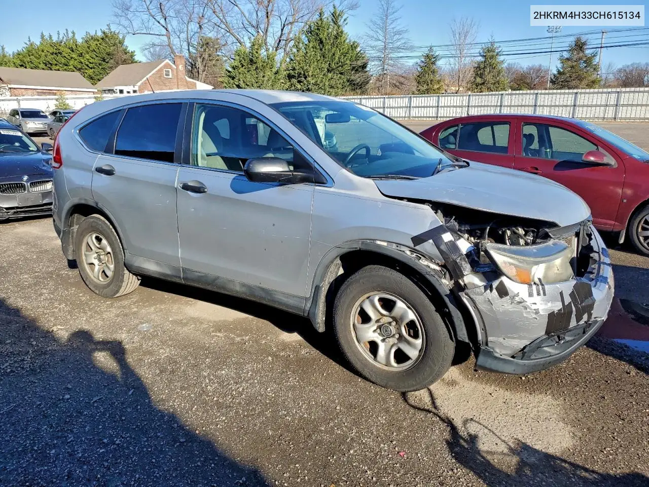 2HKRM4H33CH615134 2012 Honda Cr-V Lx