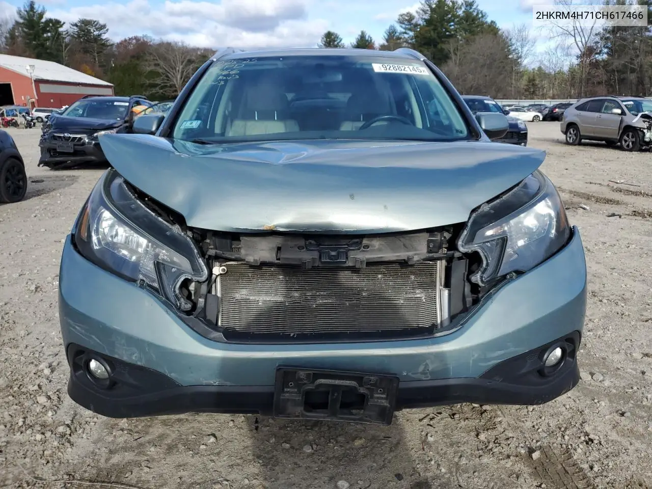 2HKRM4H71CH617466 2012 Honda Cr-V Exl