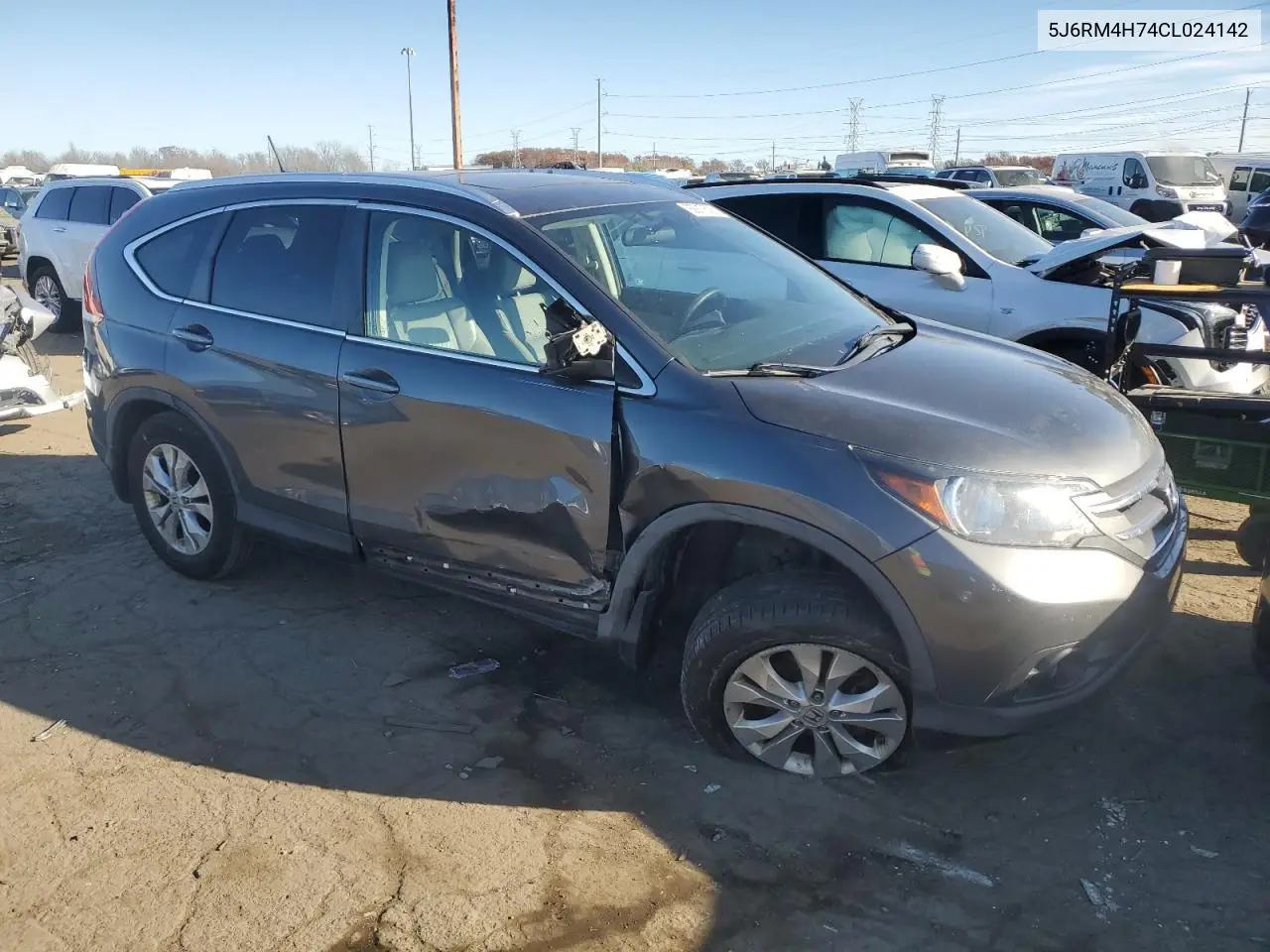 5J6RM4H74CL024142 2012 Honda Cr-V Exl