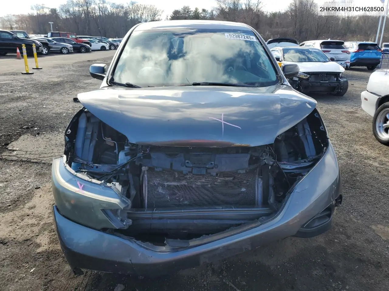 2HKRM4H31CH628500 2012 Honda Cr-V Lx