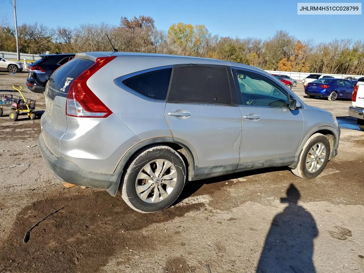 JHLRM4H51CC028799 2012 Honda Cr-V Ex