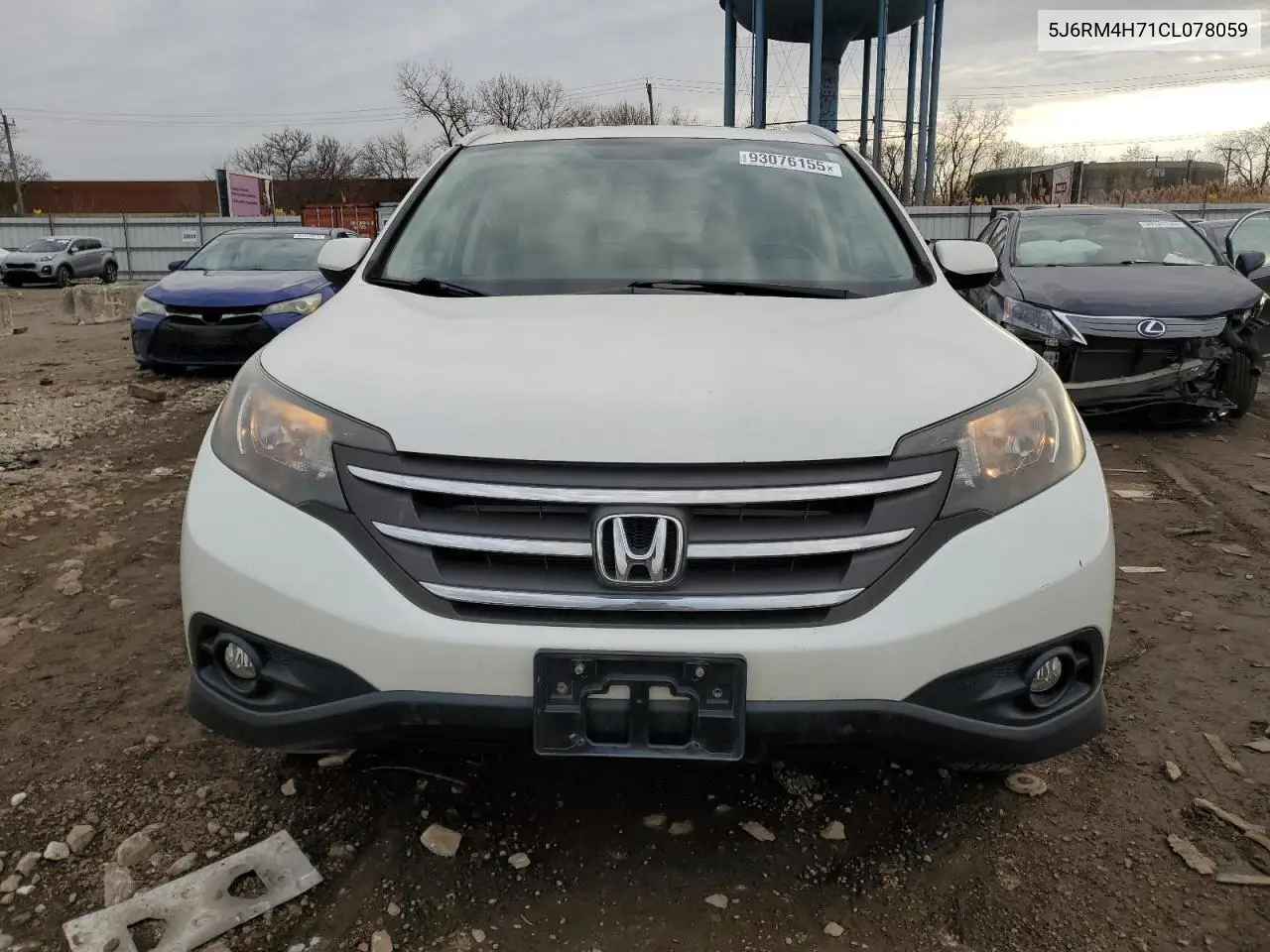 5J6RM4H71CL078059 2012 Honda Cr-V Exl