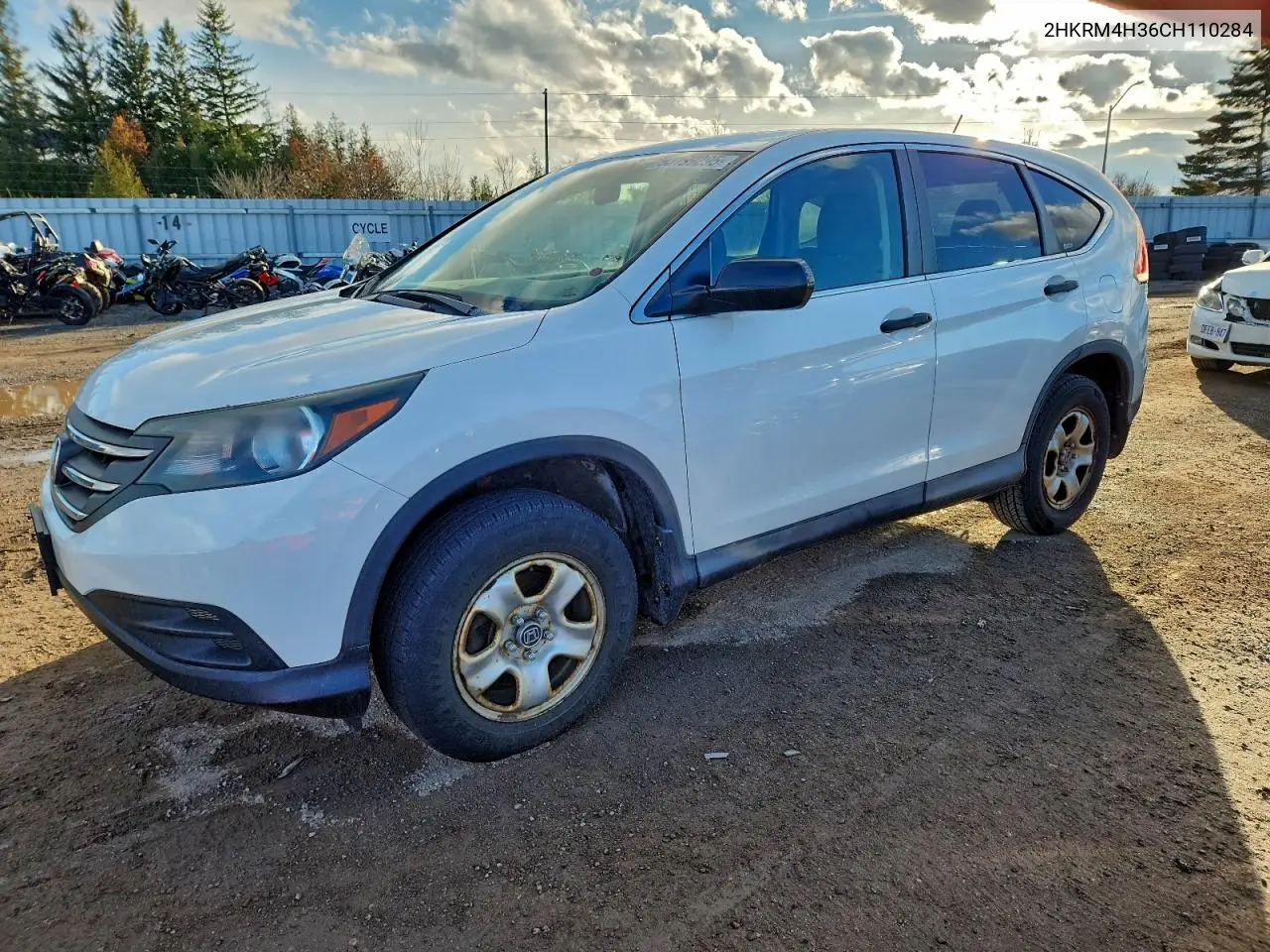 2HKRM4H36CH110284 2012 Honda Cr-V Lx