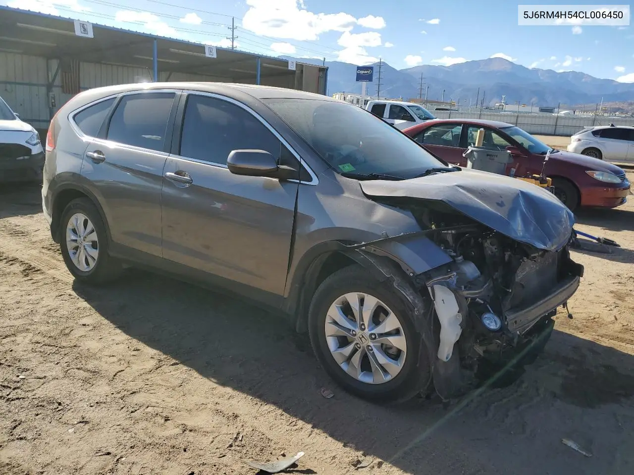 5J6RM4H54CL006450 2012 Honda Cr-V Ex