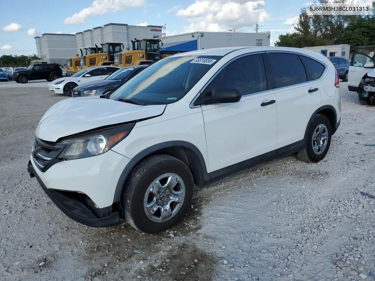 5J6RM3H38CL031313 2012 Honda Cr-V Lx