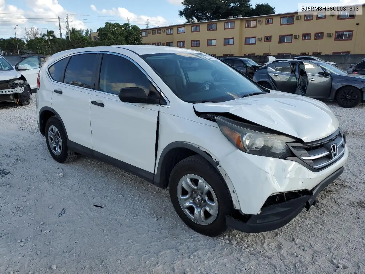 5J6RM3H38CL031313 2012 Honda Cr-V Lx