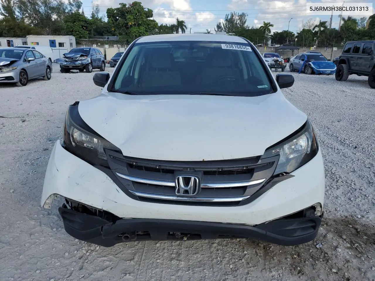 5J6RM3H38CL031313 2012 Honda Cr-V Lx
