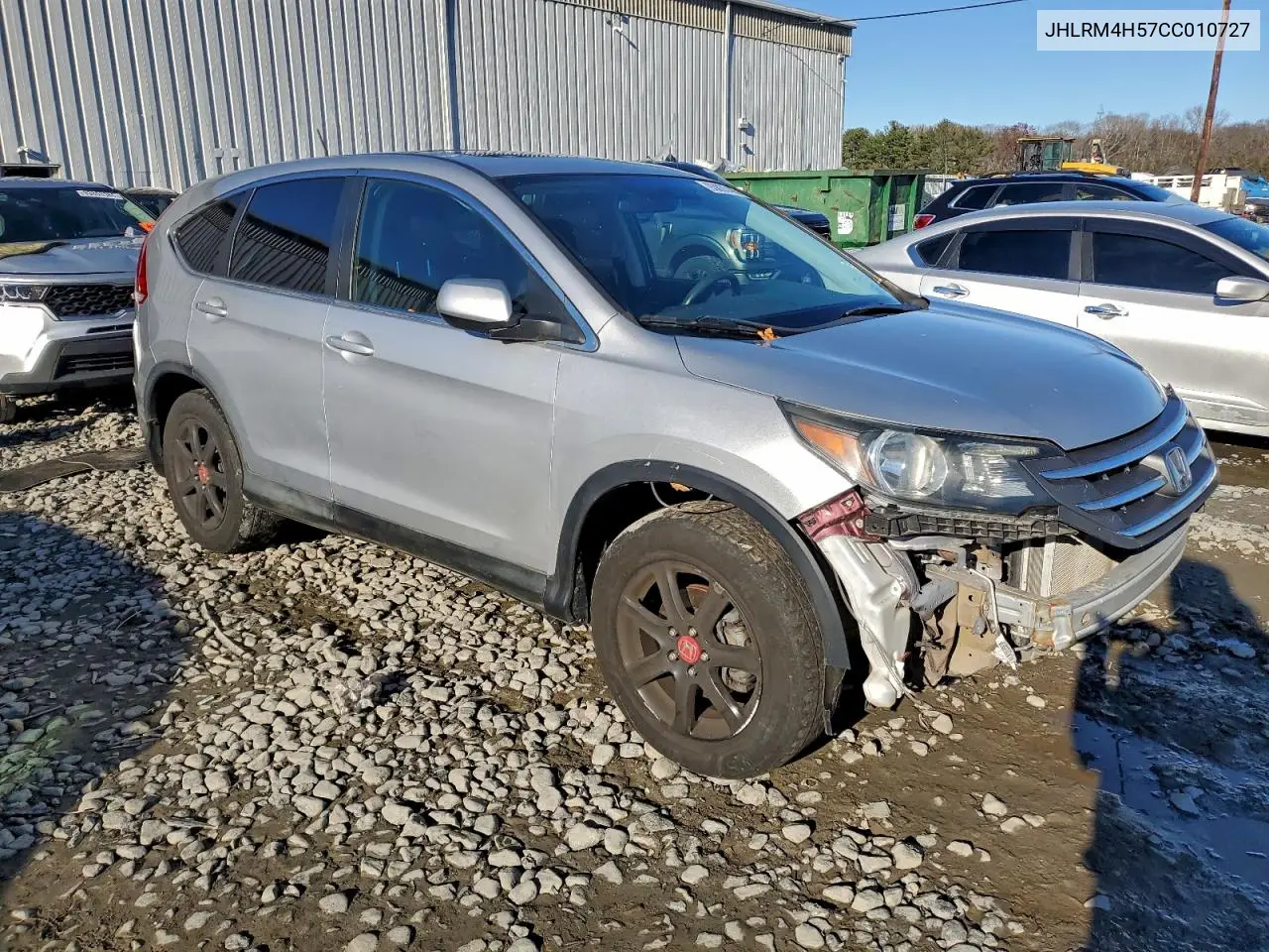 JHLRM4H57CC010727 2012 Honda Cr-V Ex