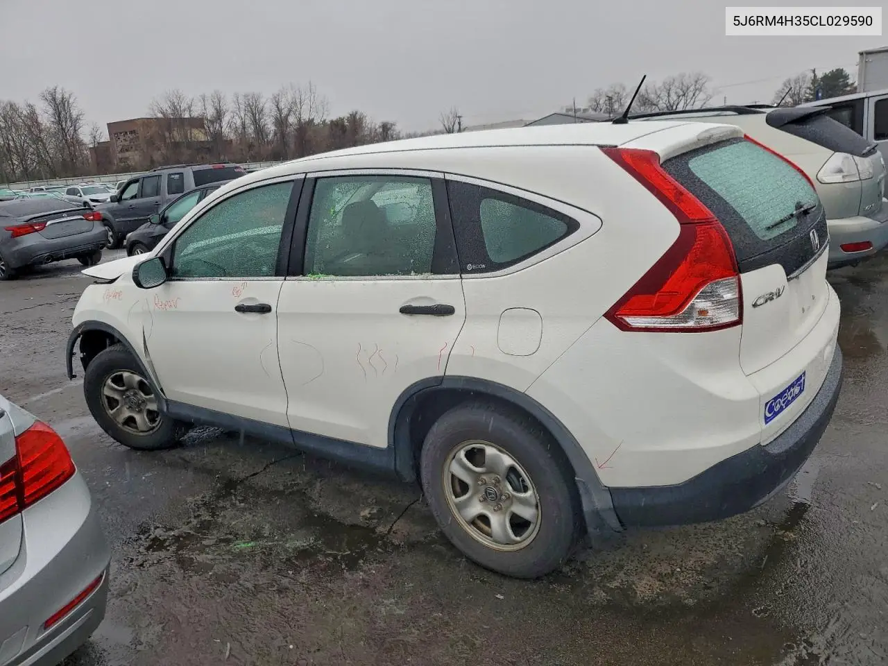 5J6RM4H35CL029590 2012 Honda Cr-V Lx