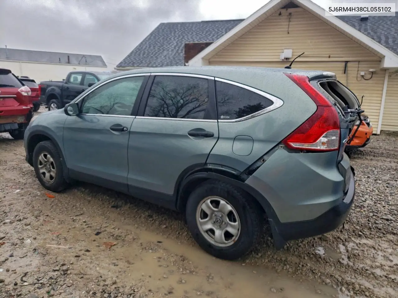 5J6RM4H38CL055102 2012 Honda Cr-V Lx