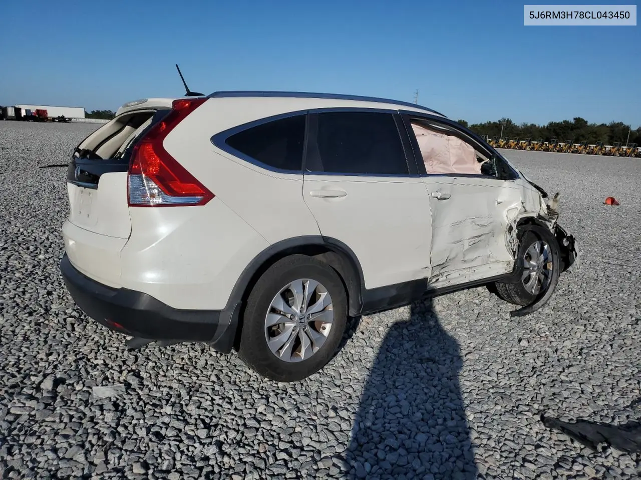 5J6RM3H78CL043450 2012 Honda Cr-V Exl