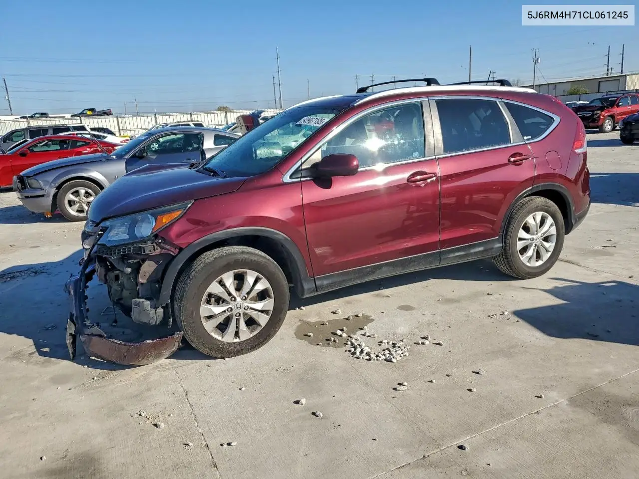 5J6RM4H71CL061245 2012 Honda Cr-V Exl