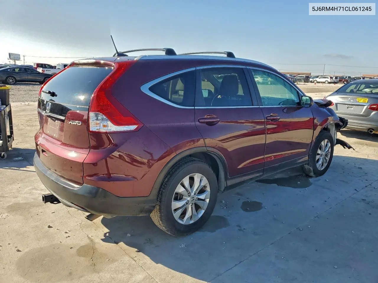 5J6RM4H71CL061245 2012 Honda Cr-V Exl
