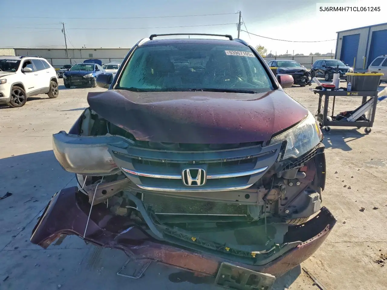 5J6RM4H71CL061245 2012 Honda Cr-V Exl