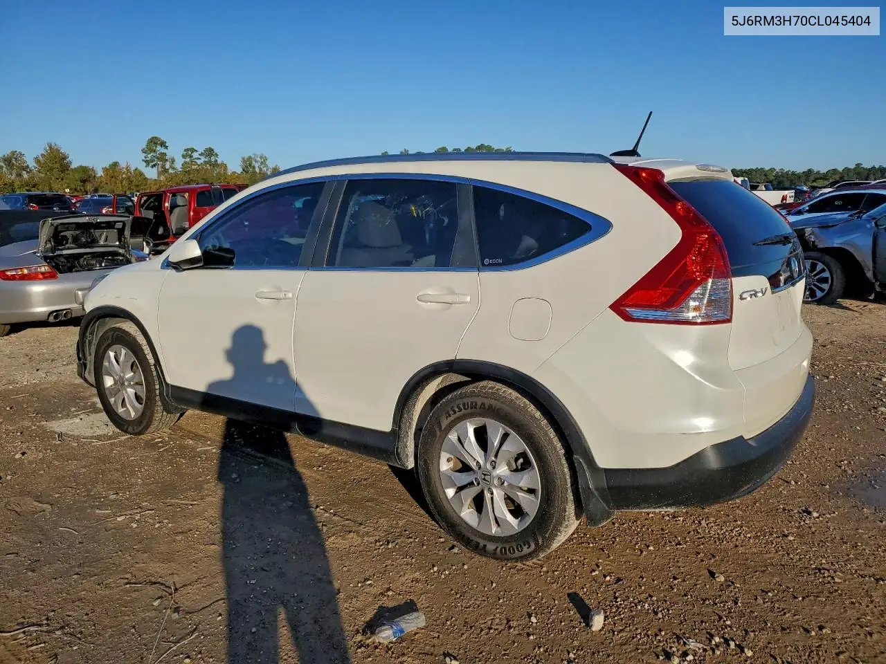 5J6RM3H70CL045404 2012 Honda Cr-V Exl
