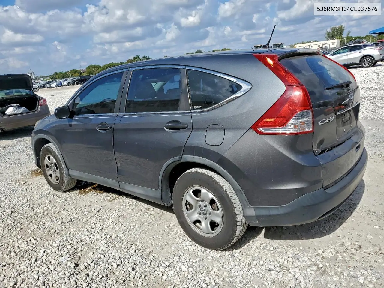 5J6RM3H34CL037576 2012 Honda Cr-V Lx