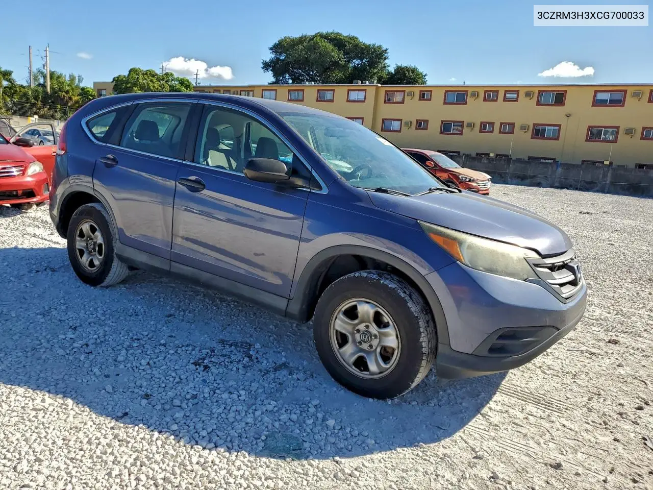3CZRM3H3XCG700033 2012 Honda Cr-V Lx