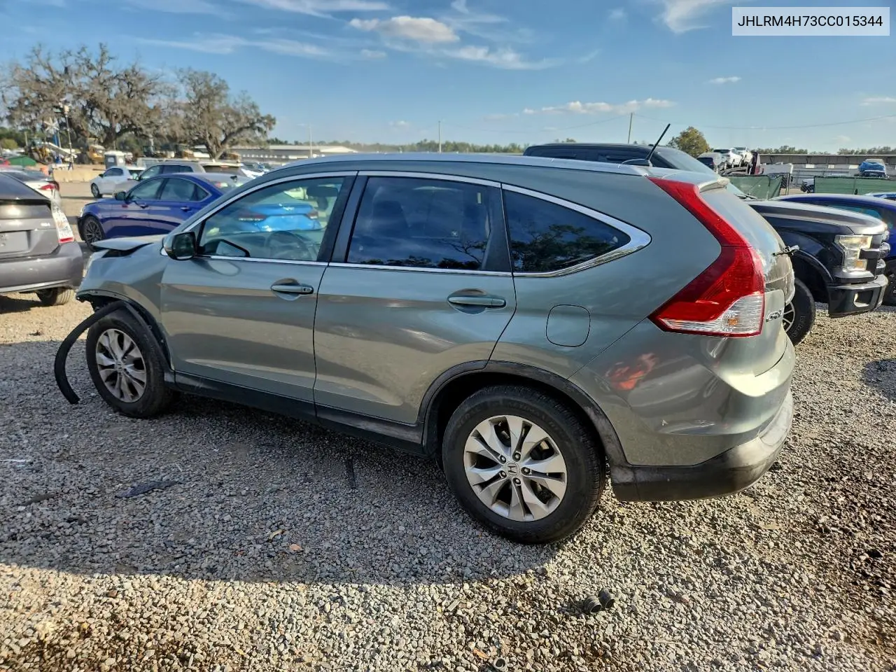 JHLRM4H73CC015344 2012 Honda Cr-V Exl