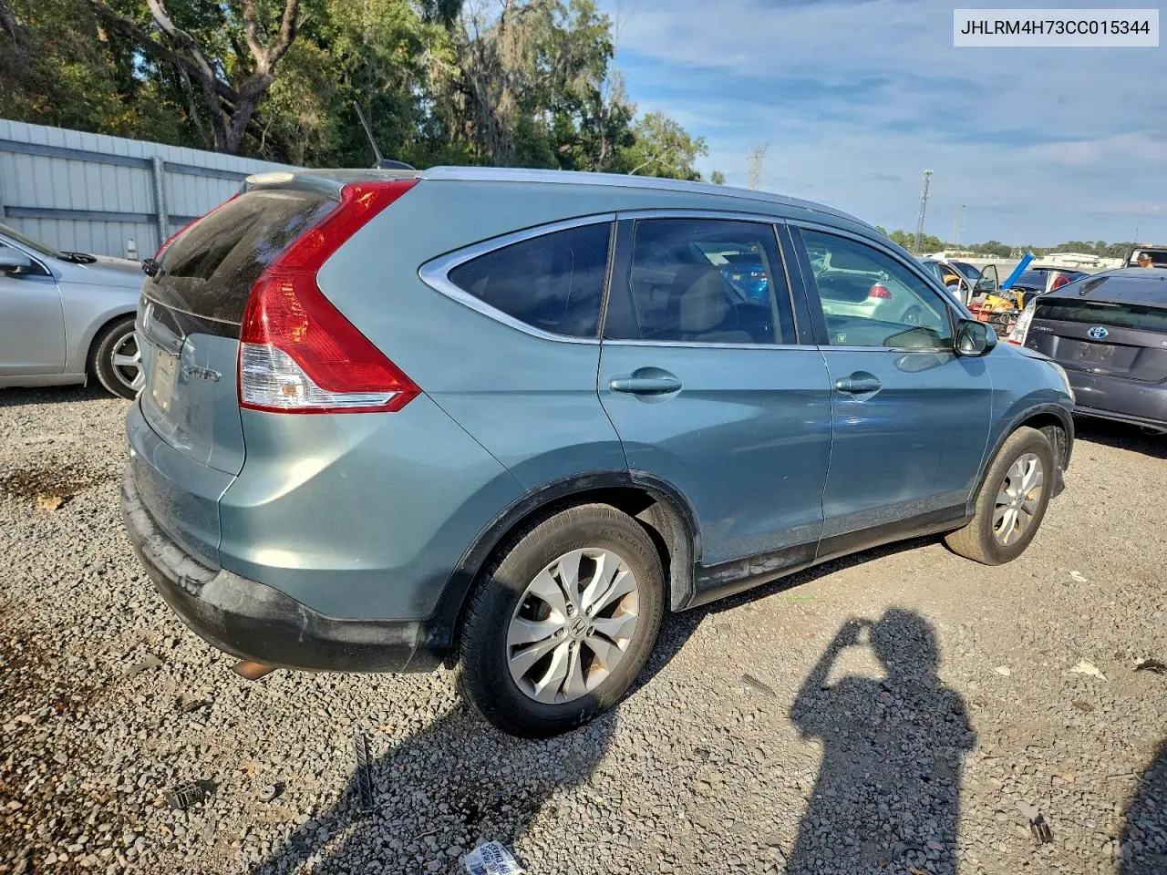 JHLRM4H73CC015344 2012 Honda Cr-V Exl