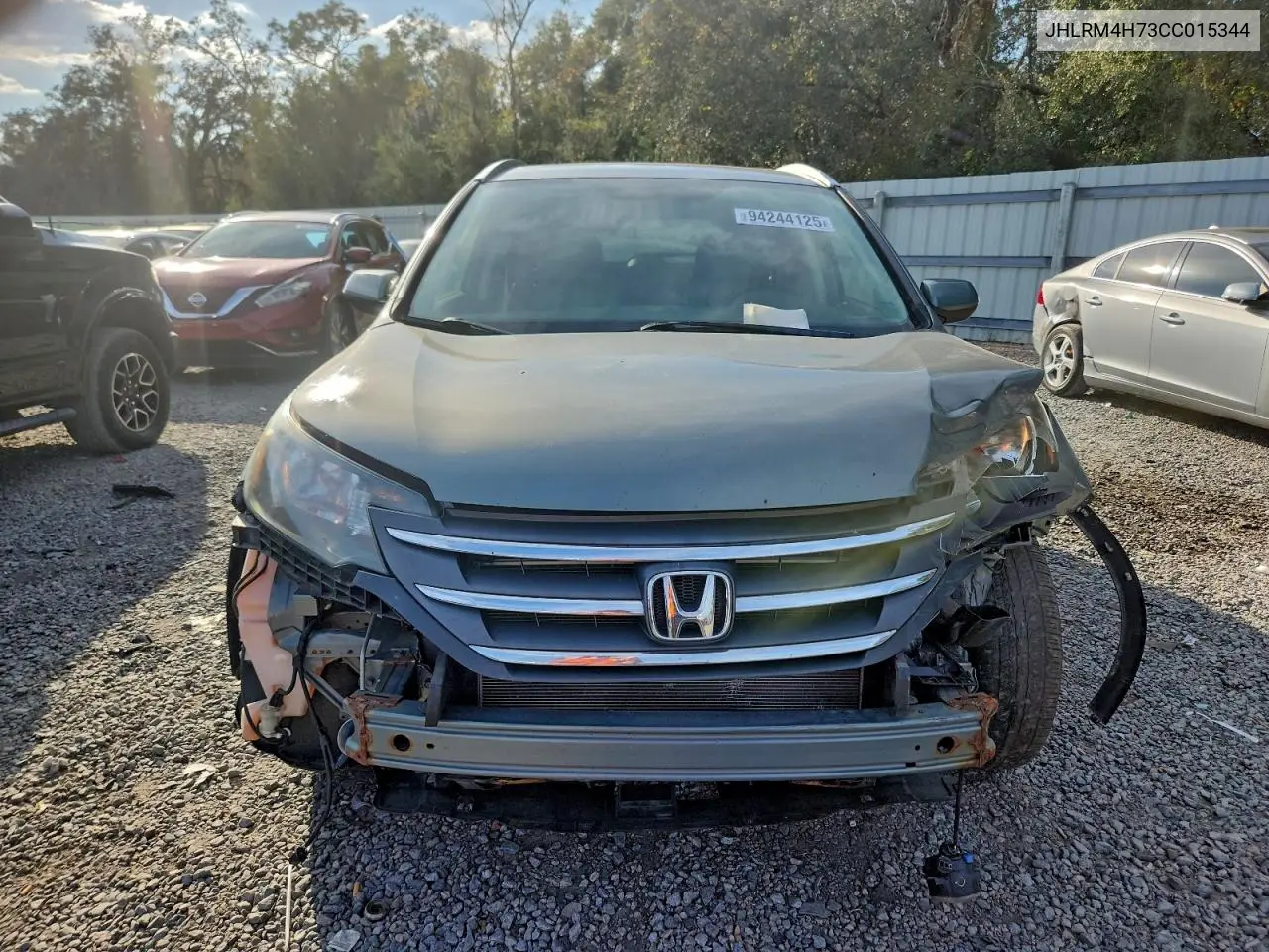 JHLRM4H73CC015344 2012 Honda Cr-V Exl