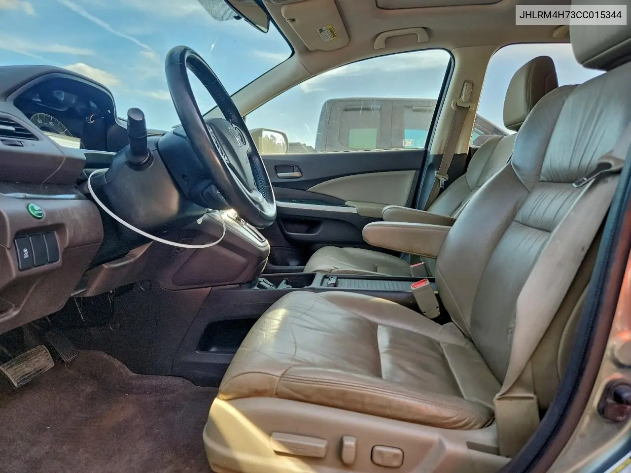 JHLRM4H73CC015344 2012 Honda Cr-V Exl