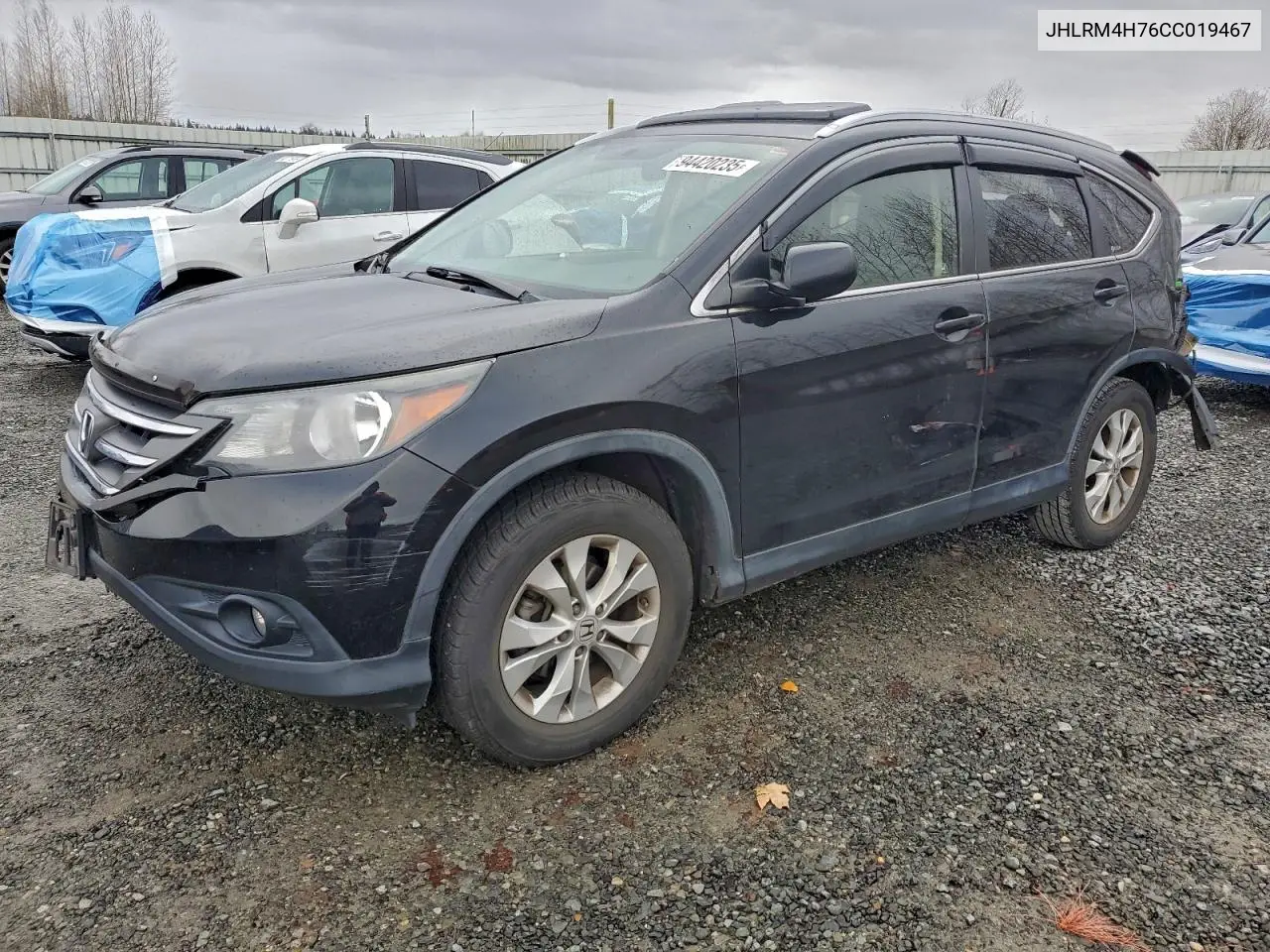 JHLRM4H76CC019467 2012 Honda Cr-V Exl