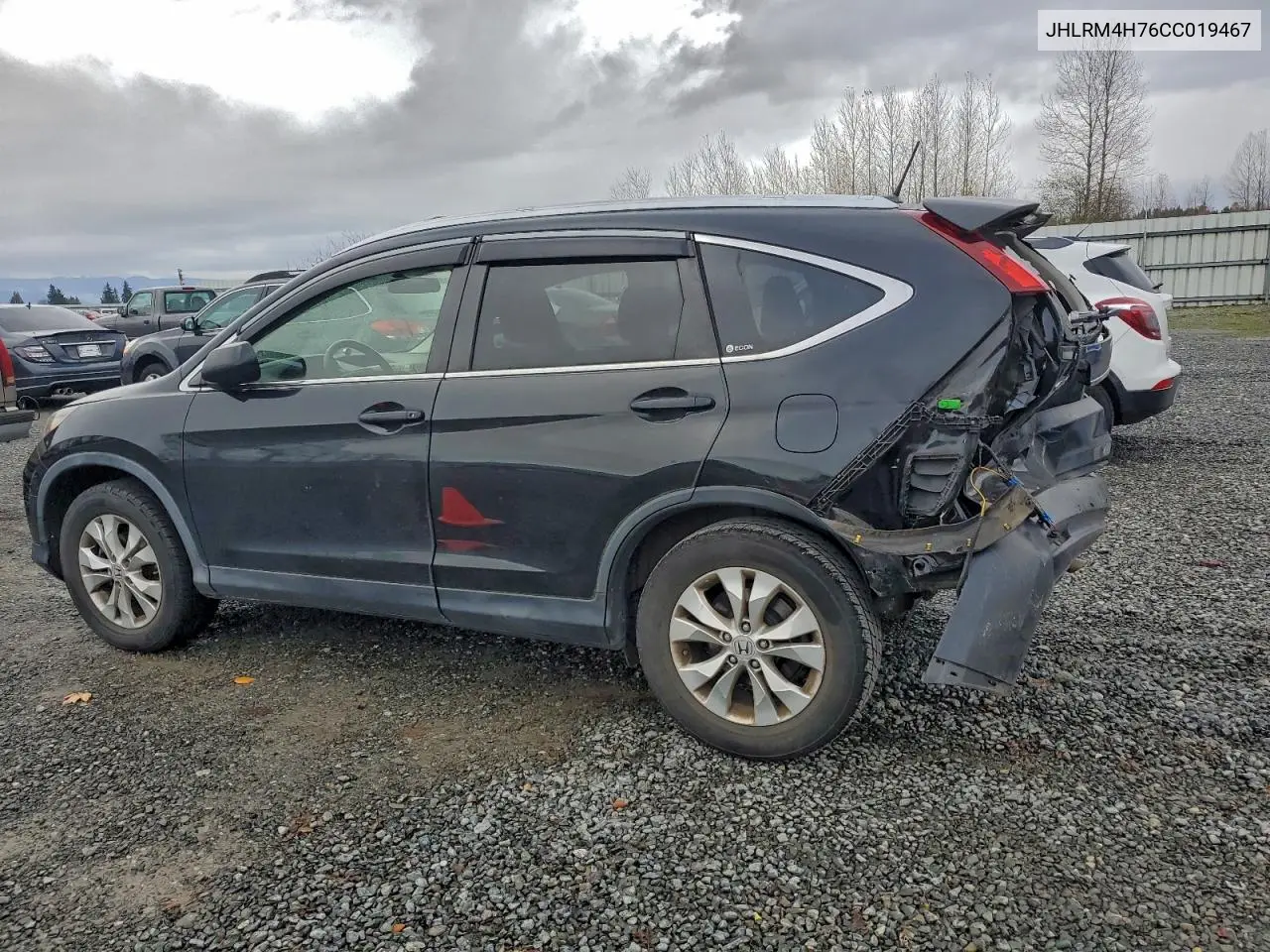 JHLRM4H76CC019467 2012 Honda Cr-V Exl